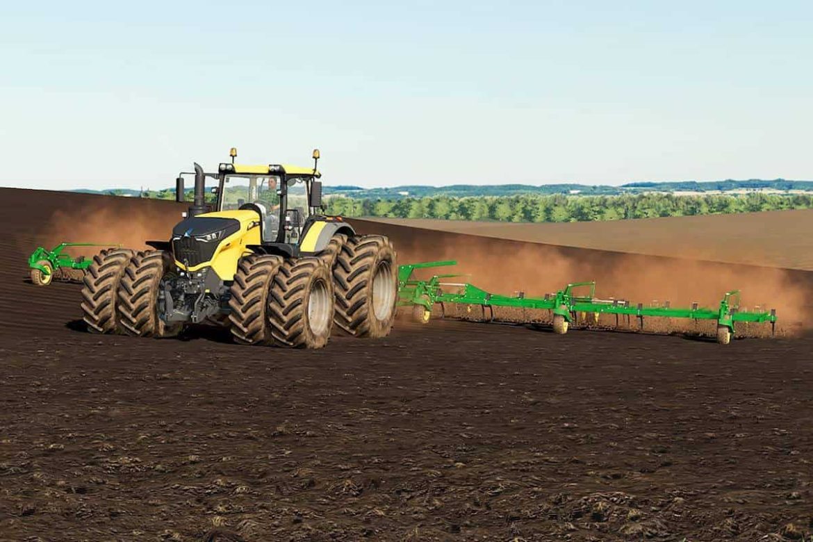 John Deere Cultivator; Weed Removing Soil Breaking Use Different Sizes Disc Number